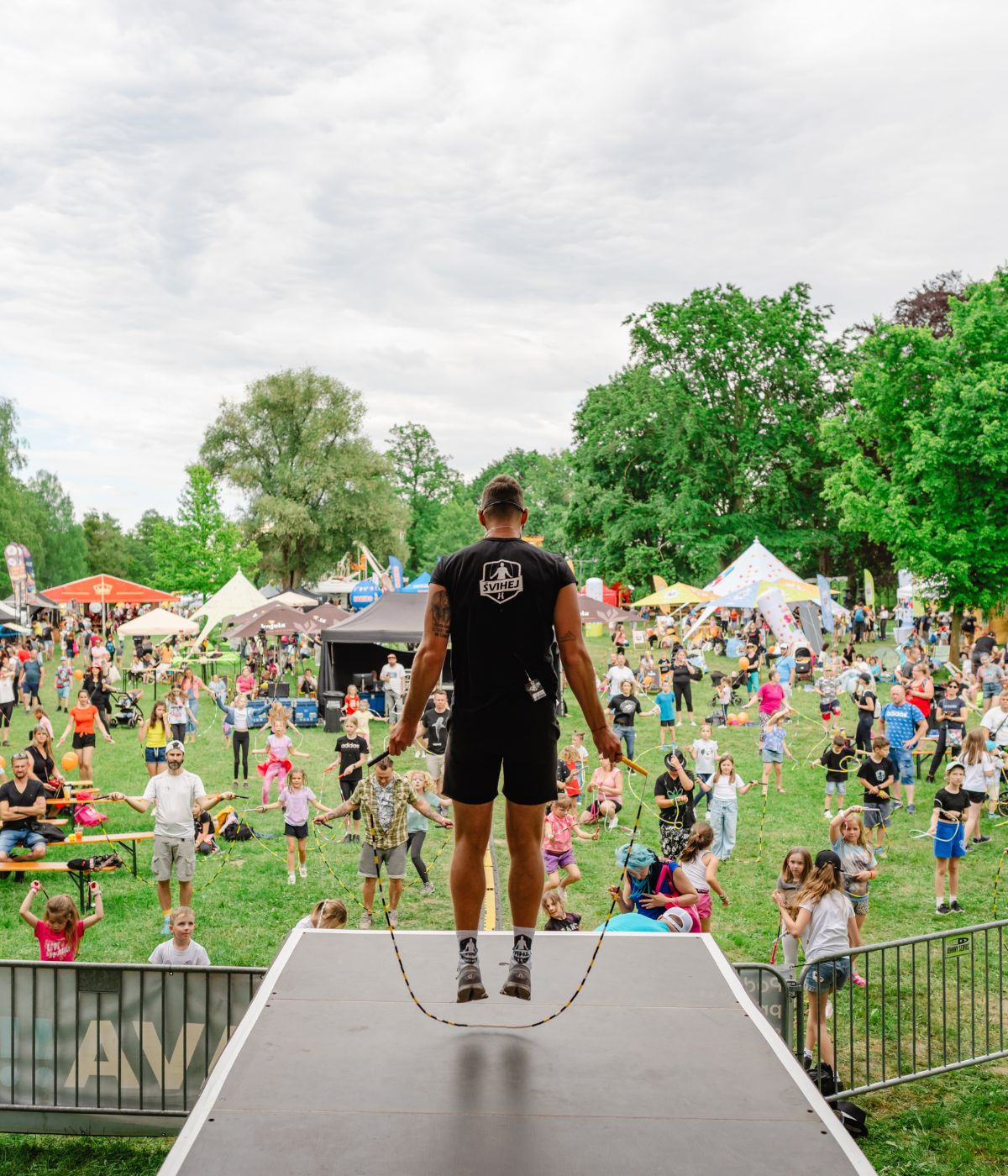 Švihej workshop – show na pódiu v Plzni